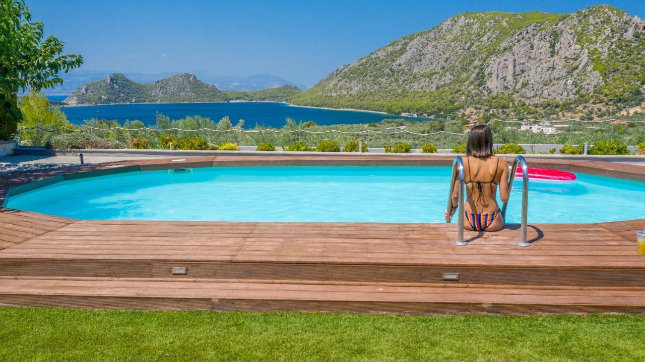 Villa Armonia Vouliagmeni insjö Exteriör bild
